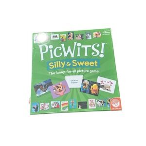 PicWits! Silly & Sweet Party Game by MindWare‎ Family Game Ages 5+ Sealed